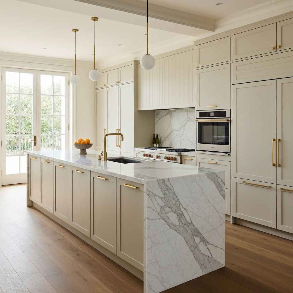 Gourmet kitchen with modern appliances